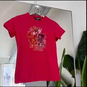 Vintage Rainbow Brite Graphic Tee by Junk Food Kids/Juniors L & Women’s XS/S